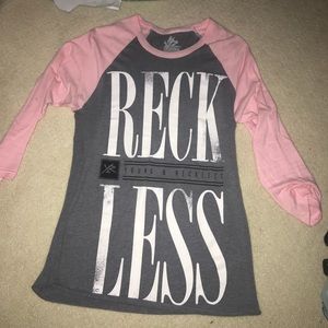 young and reckless quarter sleeve shirt